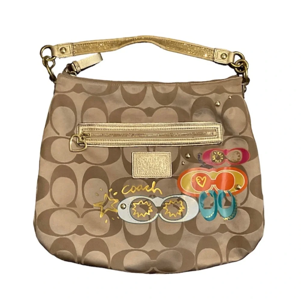 Coach Poppy Shoulder Bag - Picture 1 of 14